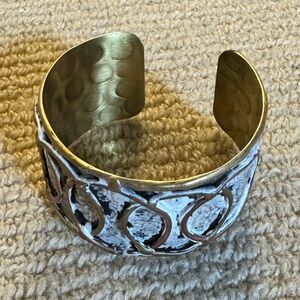 Mixed metal cuff